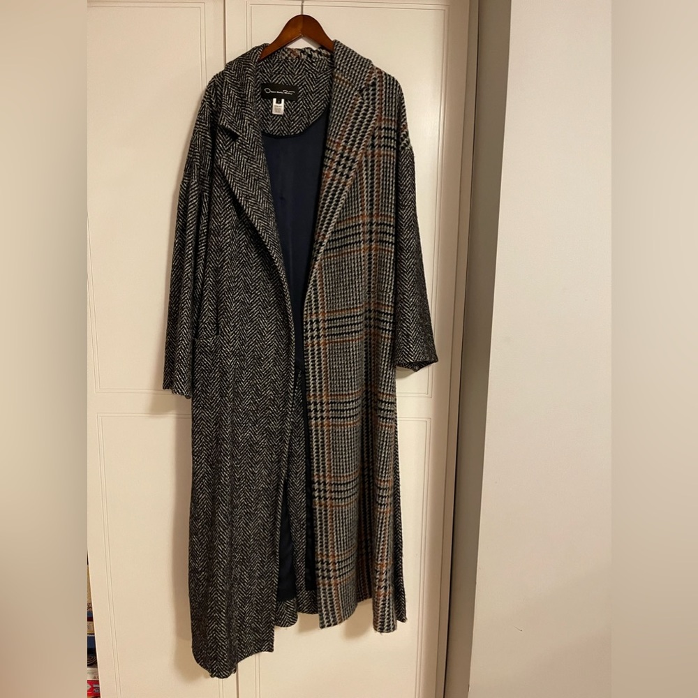 Oscar de la renta long coat